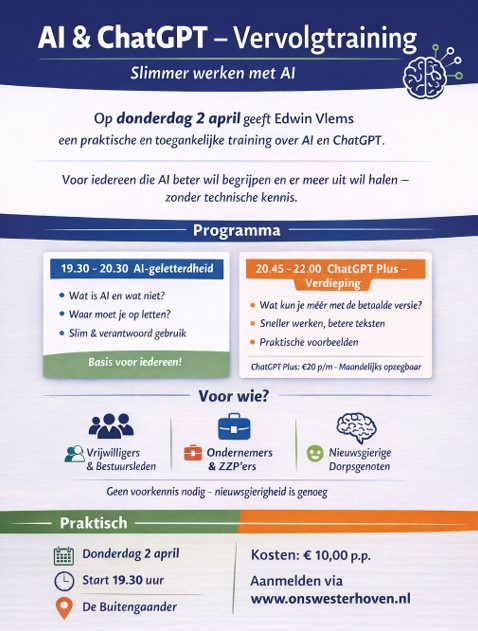 Training AI en ChatGPT